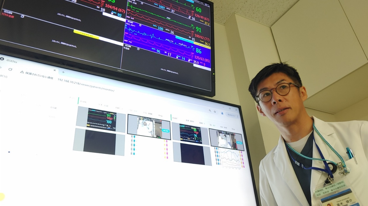 遠隔ICU技術を現役医師として開発して起業した横浜市立大学附属病院の高木俊介氏