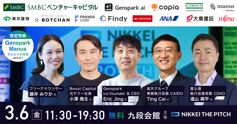 NIKKEI THE PITCH Challenger