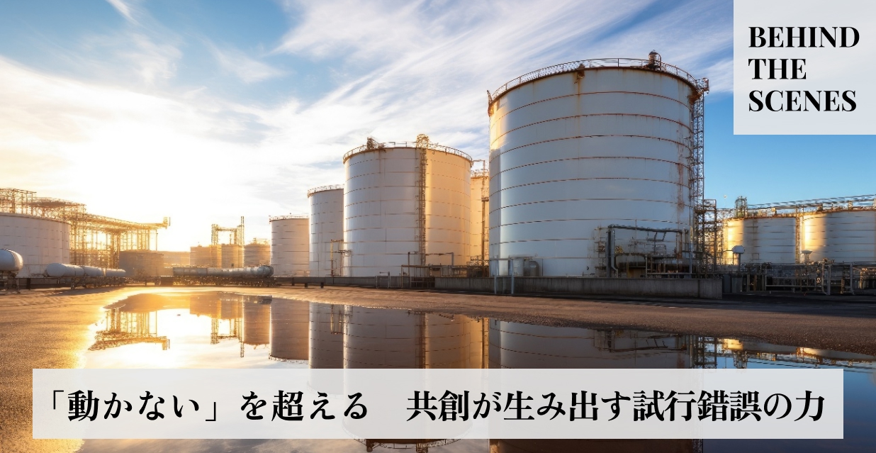「動かない」を超える　共創が生み出す試行錯誤の力