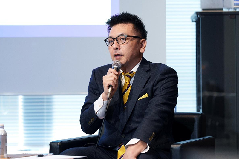 ジグザグの仲里社長はスタートアップとして理念を明確に伝え、それを共有する仲間集めこそが成功のカギだと強調した。