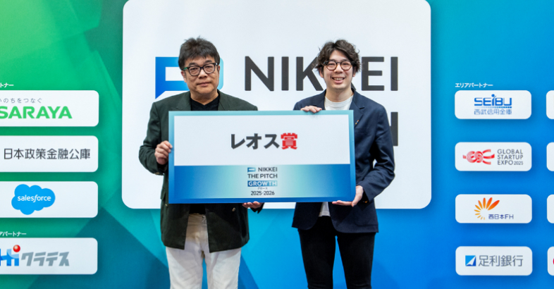 レオス・キャピタルワークス代表取締役社長 藤野英人氏と、Unito 代表取締役CEO近藤佑太朗氏