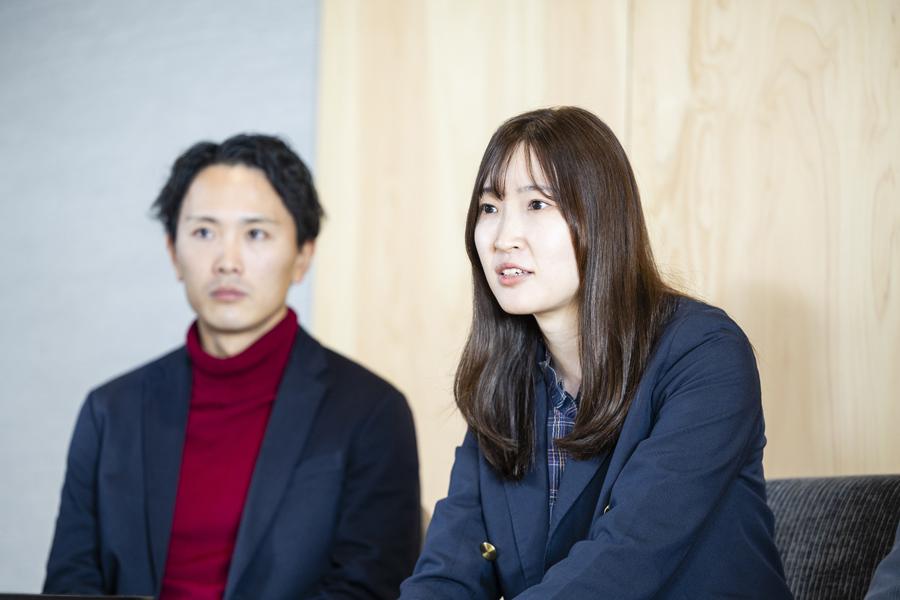 岡野 氏（左）と能勢 氏（右）