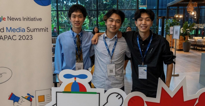 グーグルのファクトチェックの世界大会にも23年に3人は招待された