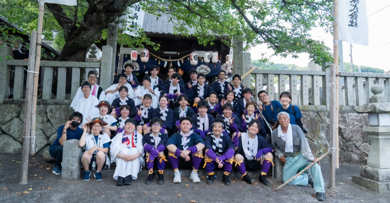 三津祇園祭は広島大学生らの参加で、地域の住民も祭りに参加する人が増えた