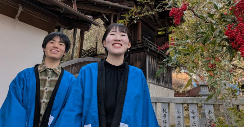 とらでぃっしゅでは倉松氏（左）ら広島大学の学生を中心に、片桐氏と同じ志を持つ仲間が増えている