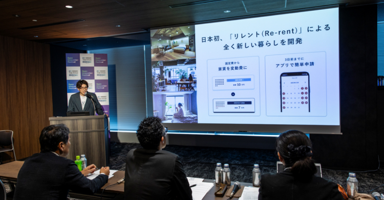 近藤氏は不動産大手と提携し、ホテルとしても利用できる賃貸物件を開発している